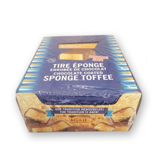 Tire éponge enrobée de chocolat